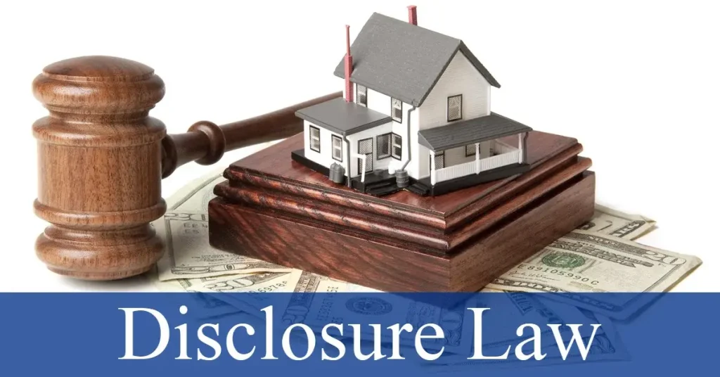 Property Disclosure Laws Property Disclosure Laws