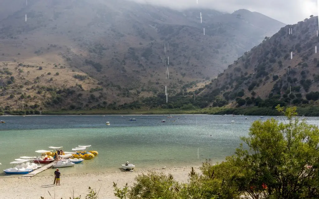 Lake Kournas Scenic Escape